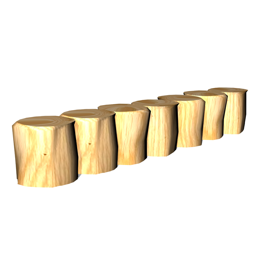 Woodwork AB-Pallisadkant-ojämn eller jämn