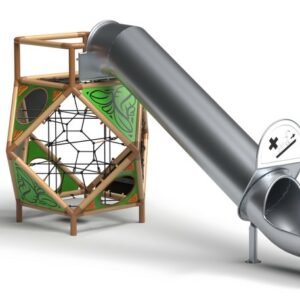 Klättersystem Forest med rutschkana