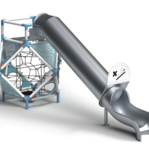 Klättersystem Space 1-2 med rutschkana