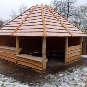 Grillhus med väggar - Woodwork AB